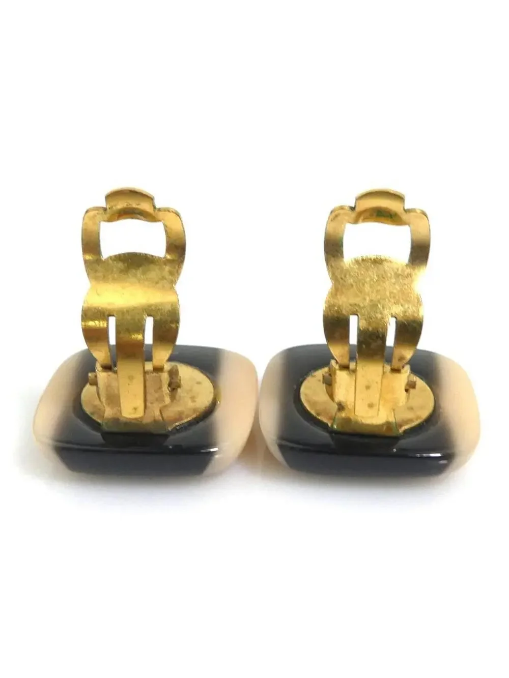 Auth Chanel Cc Logo Clip On Earrings #306946C23B